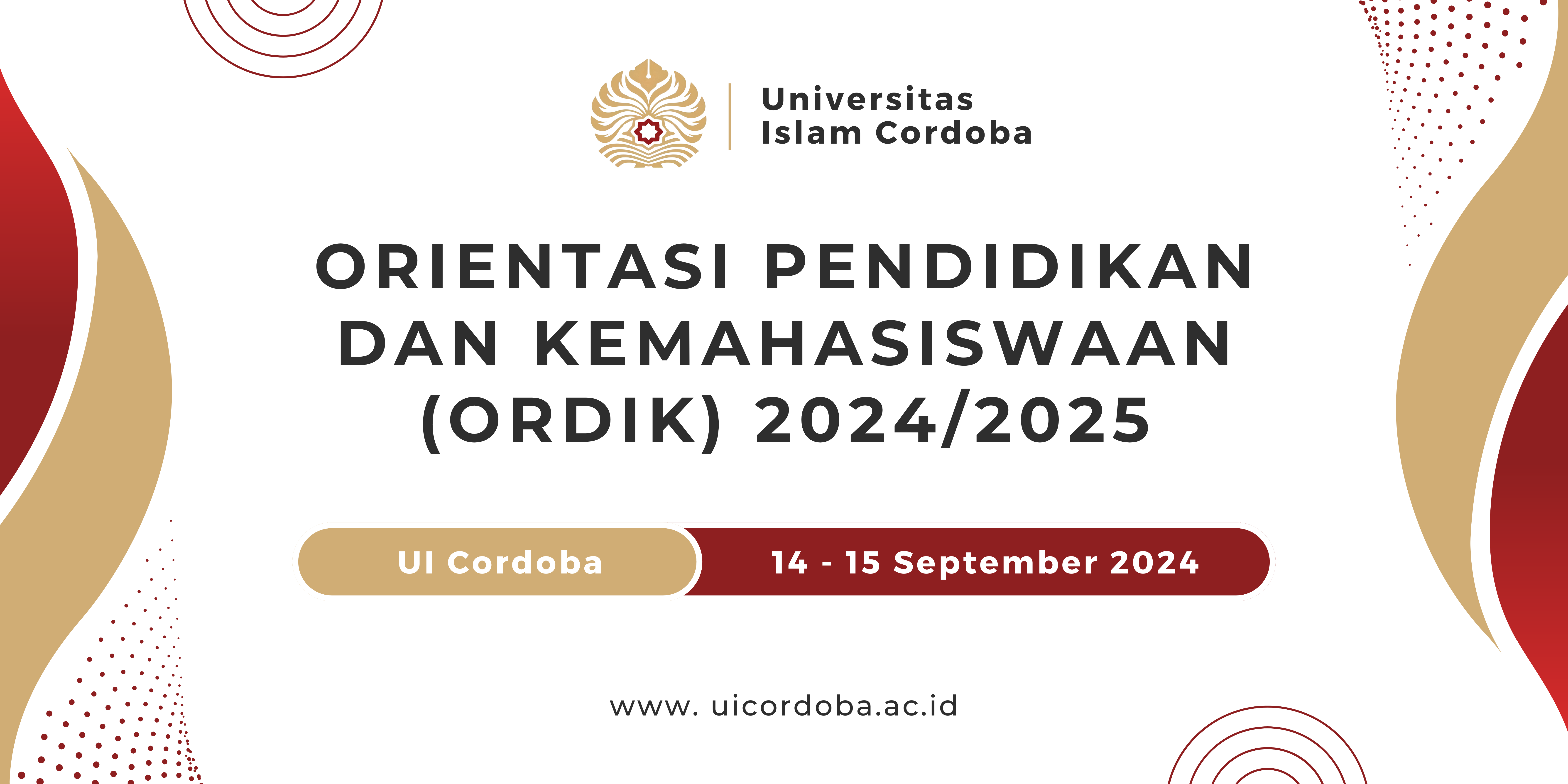 Orientasi Pendidikan & Kemahasiswaan UIC 2024: Menjadi Inovator Muslim Global