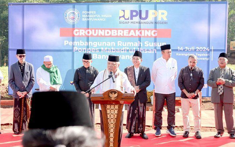 Menteri PUPR RI Letakkan Batu Pertama Asrama UI Cordoba. Dilengkapi Kamar Khusus Difabel